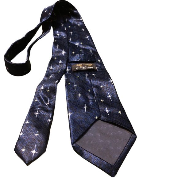 Eagle wings Navivity Christmas Tie, 100% Silk Tie, Holiday Necktie, Christian - Picture 4 of 7